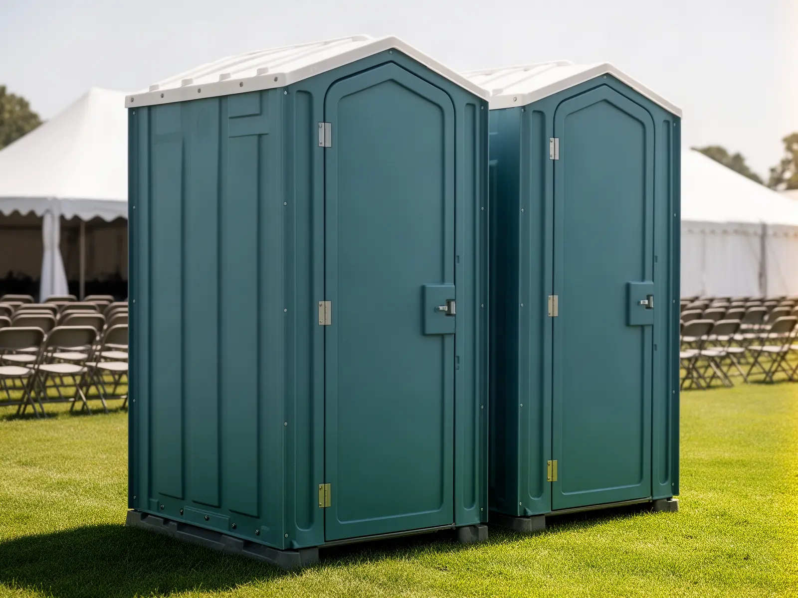 Clean porta potty unit from Walnut Cove Porta Potty Rental in Atlanta, GA